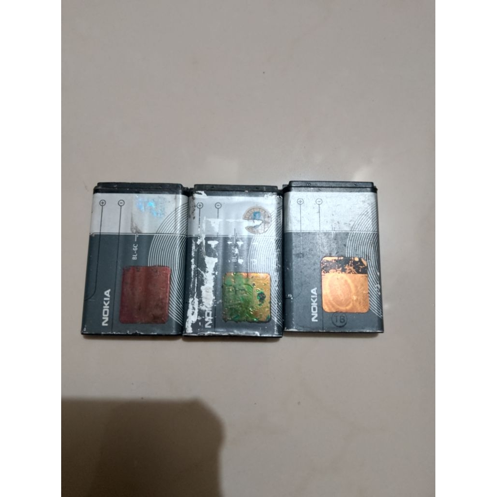 Baterai BL6C Original Cabutan Nokia N Gage QD Second Seken Bukan Nintendo DS Fat Lite i 3DS 2DS XL L