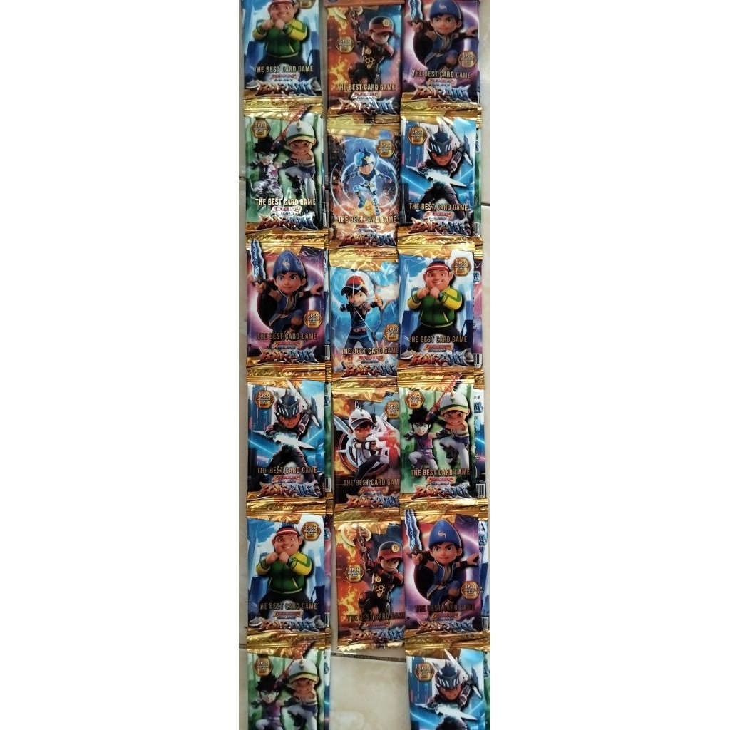 kartu boboiboy baraju/kartu boboiboy/trading card boboiboy
