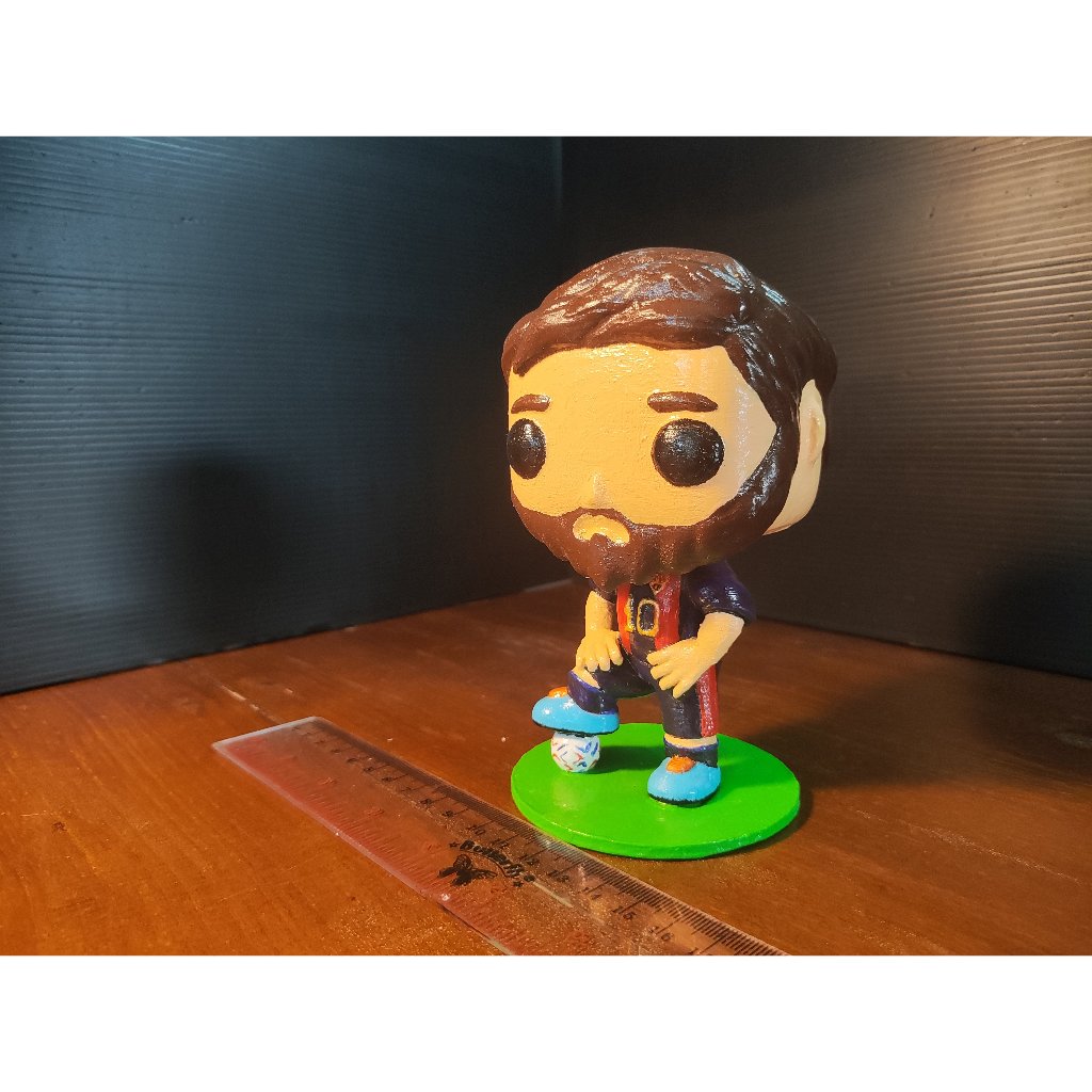 Lionel Messi PLA Figure Arts 3D Print Funko Style Decorative Toy