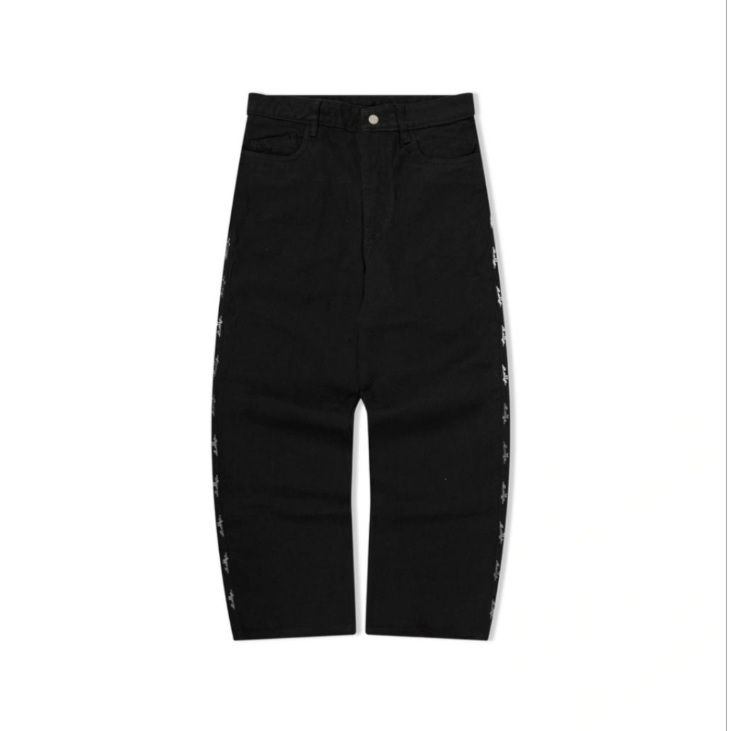 DENIM RIVET BLACK CALLE [100% ORIGINAL]
