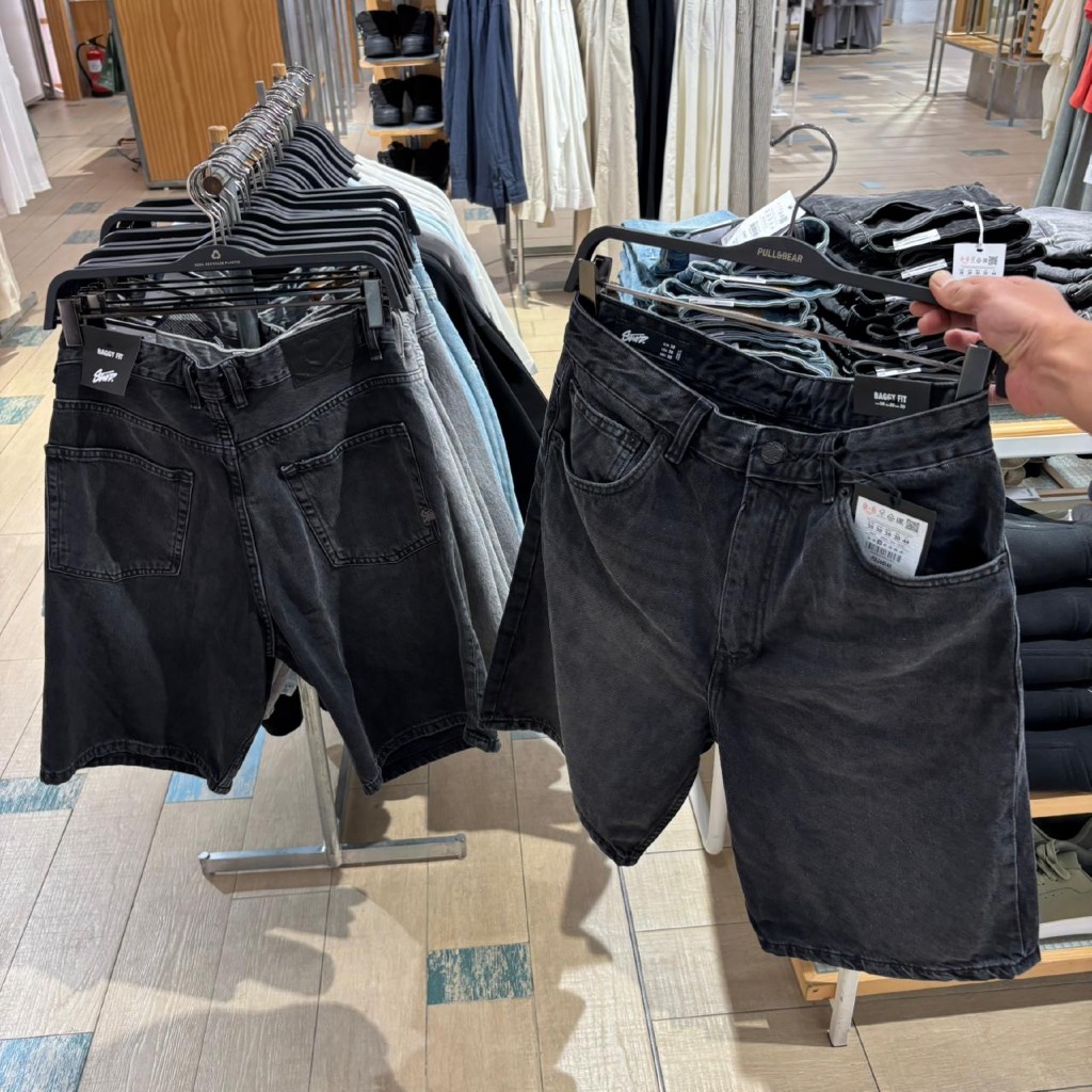 Jastipp. Baggy Fit Jeans Pendek Pull&Bear (Man)