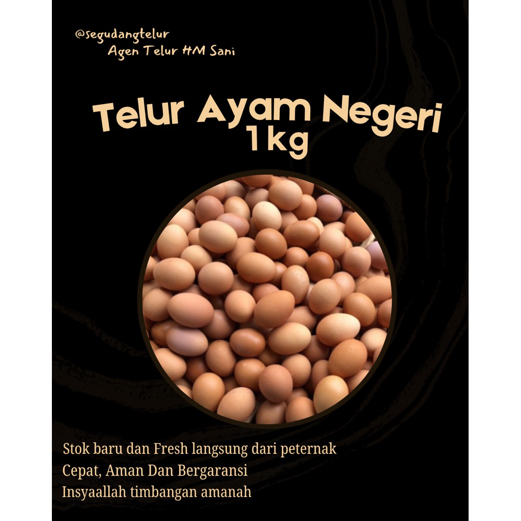 Telur ayam negeri 1kg