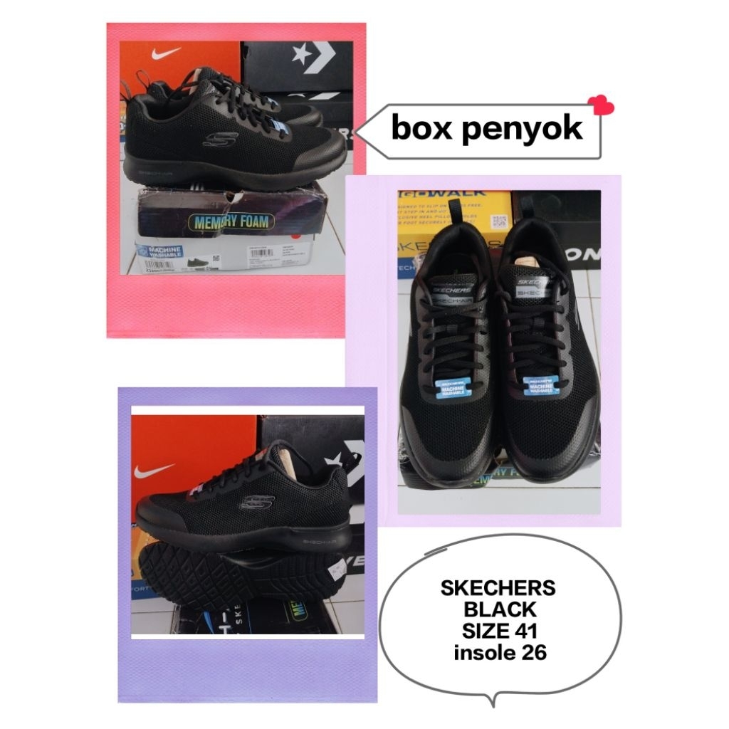 Skechers Skech-Air Dynamight-Winly Running Men's Shoes Black