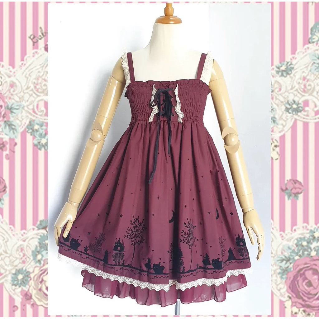 Austina - Arrow Alice in the Wonderlands Dress Jepang / Fashion