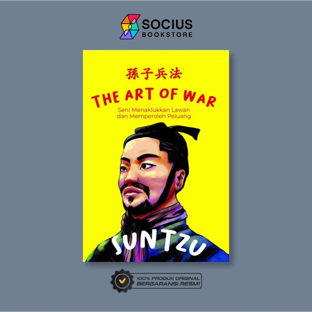 BUKU PENGEMBANGAN DIRI [ ORIGINAL ] - THE ART OF WAR - SUNTZU - PSIKOLOGI CORNER - SOCIUS BOOKSTORE