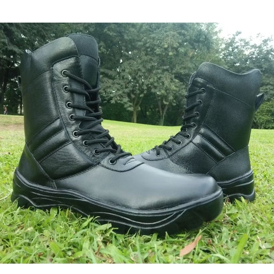 Sepatu PDL Jatah Lama TNI Polri Satpam Satpol Linmas Pemda Kulit