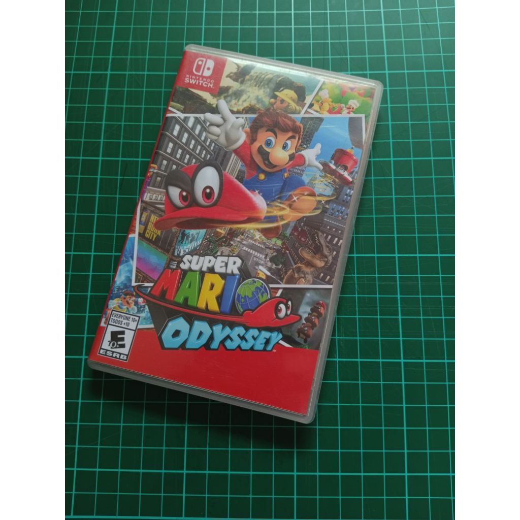 Cartridge Nintendo Switch Super Mario Odyssey I Mulus No Minus