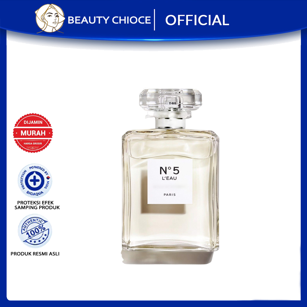 Chanel -No5 L'EAU Eau De Parfum PARIS   IMPORT N°5 EDP  No.5 Perfume -100 ML