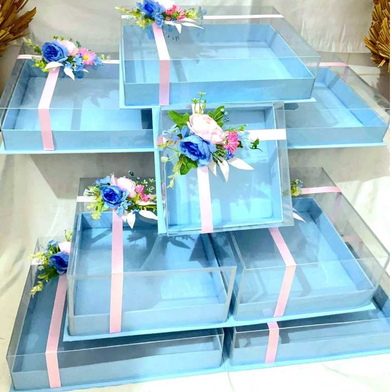 Box Hantaran Kue / Hardbox / Kotak Kue Custom /Box Lamaran / Box Kue Murah