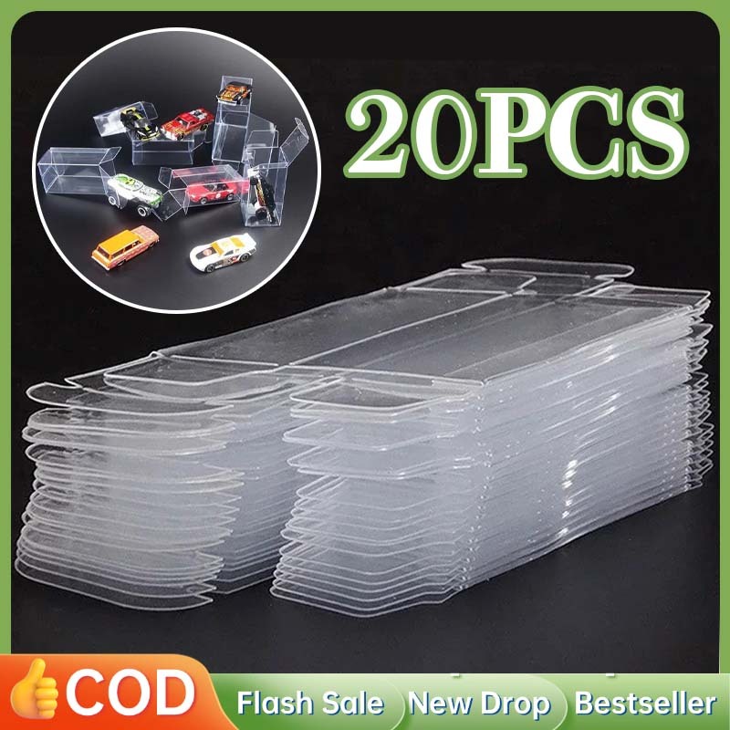 20pcs/1set Rak Hot Wheels PVC Box Hot Wheels Box Hot Wheels Isi Banyak Kotak Hotwheels