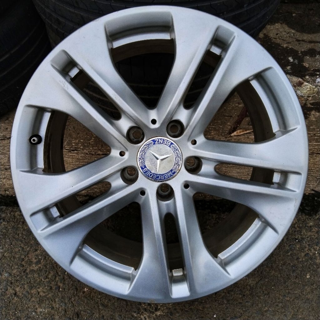 Velg Oem Mercedes-Benz W212 AVG E-Class  R17 Pcd 5x112 Lebar Rata 8_inc ET 48 Original Thailand Velg