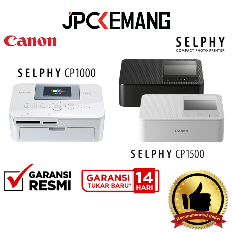 CANON SELPHY CP1000 / CP1500 Compact Photo Printer Canon Selphy CP 1000 / CP 1500 Instant Printer Po