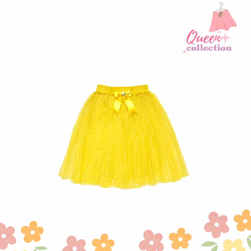 Rok Tutu Anak Warna Kuning/Rok Tutu Anak Perempuan/Rok Tari