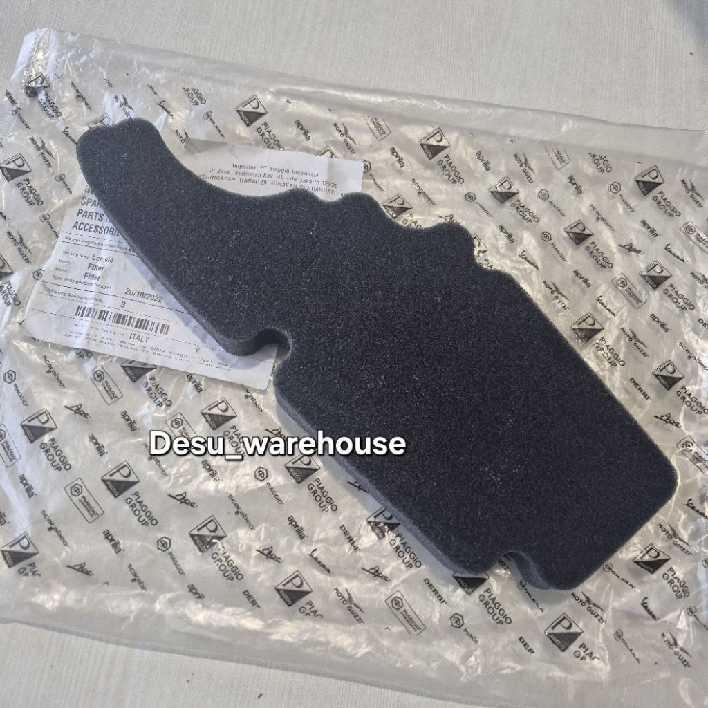 Filter Udara Vespa Liberty 100 Original Piaggio