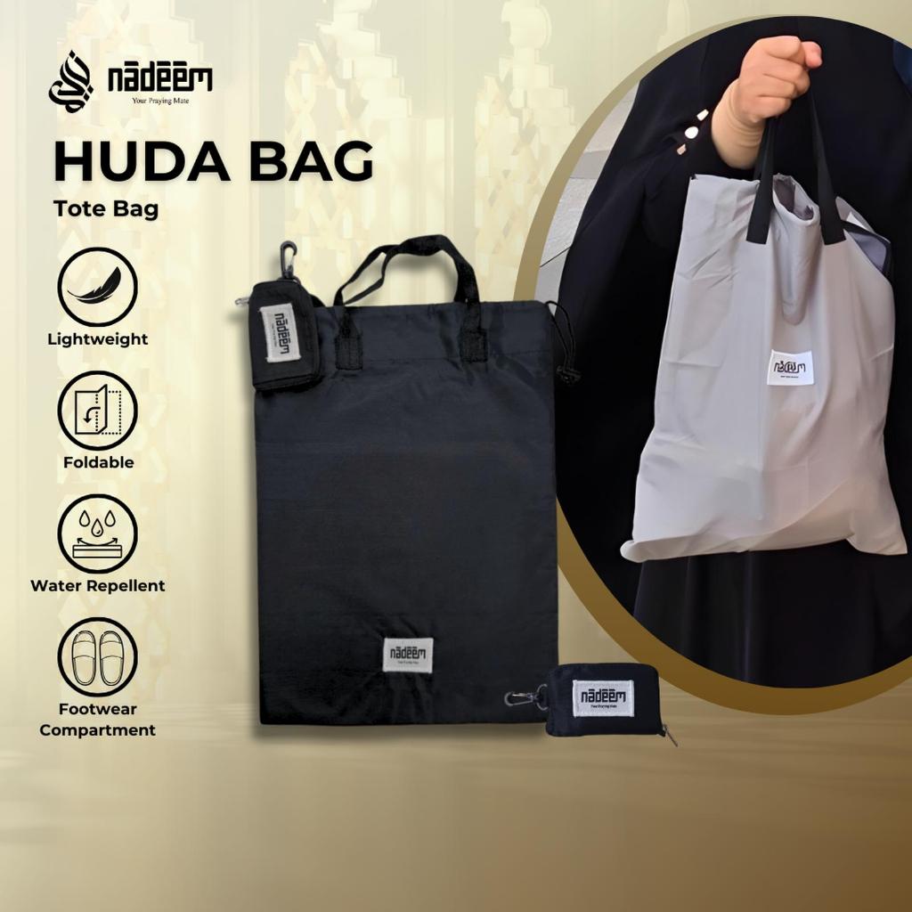 Nadeem - Huda Shoes Bag Tas Lipat Pouch Kantong Sendal serut Traveling Perlengkapan Haji umroh