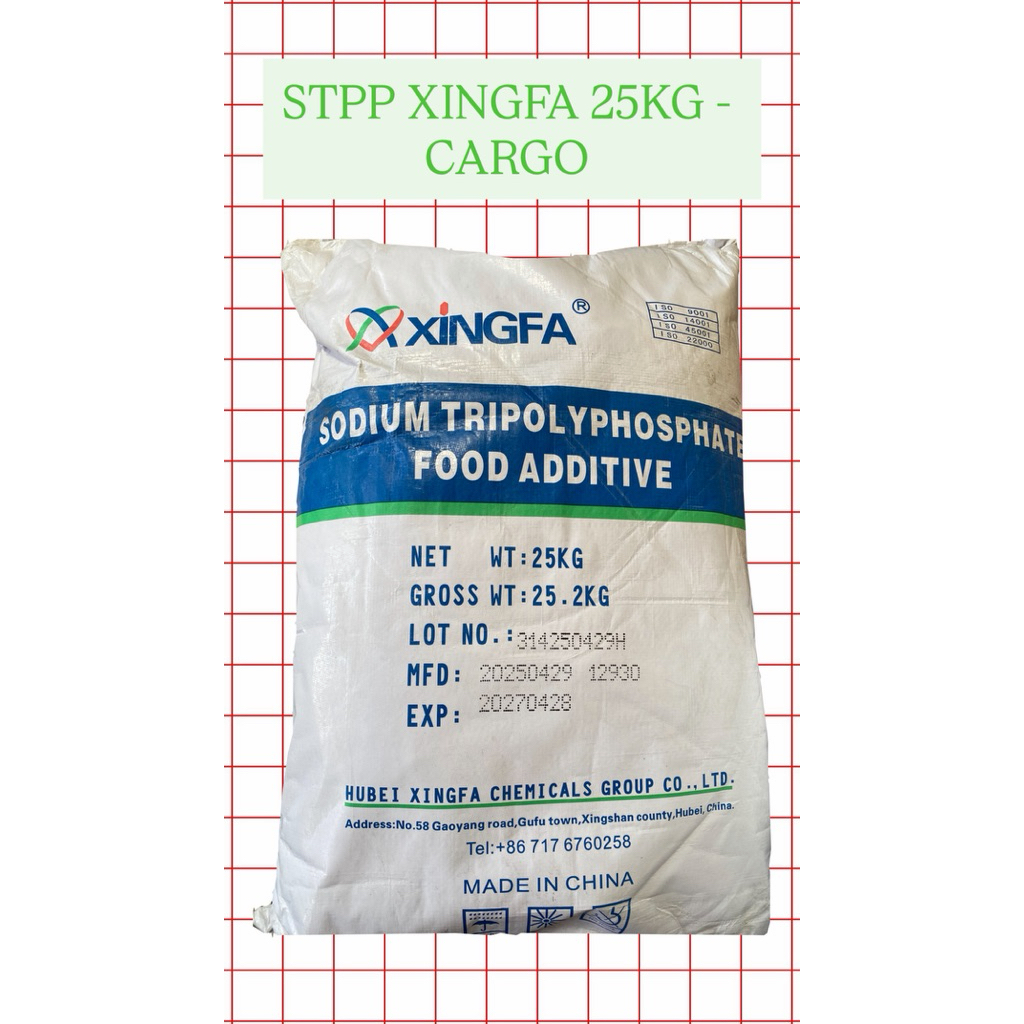 STPP / STTP PENGENYAL BAKSO SOSIS DIMSUM DLL 25KG EX HUBEI XINGFA