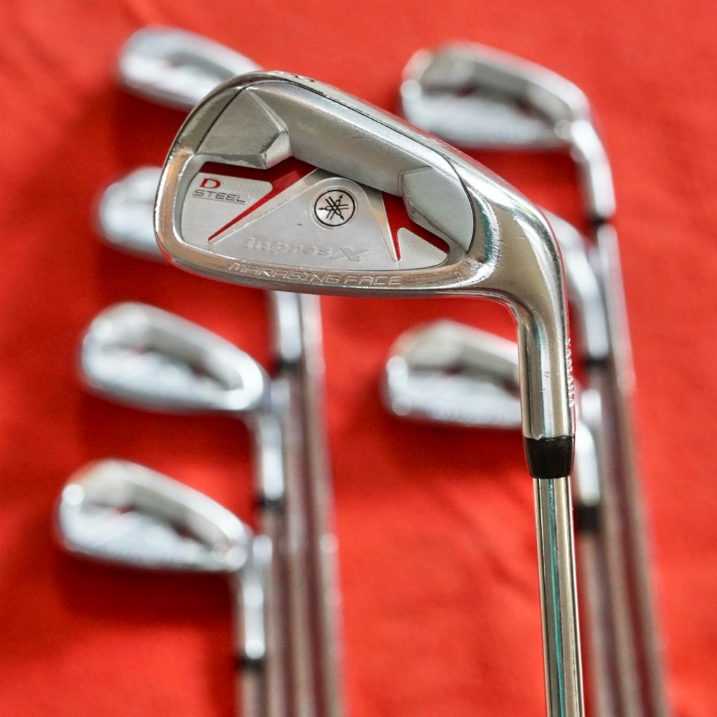 Ironset YAMAHA inpres X DSTEEL - stik stick golf iron set original jepang