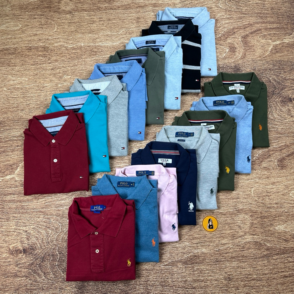 POLO SHIRT SECOND BRANDED (S-M)