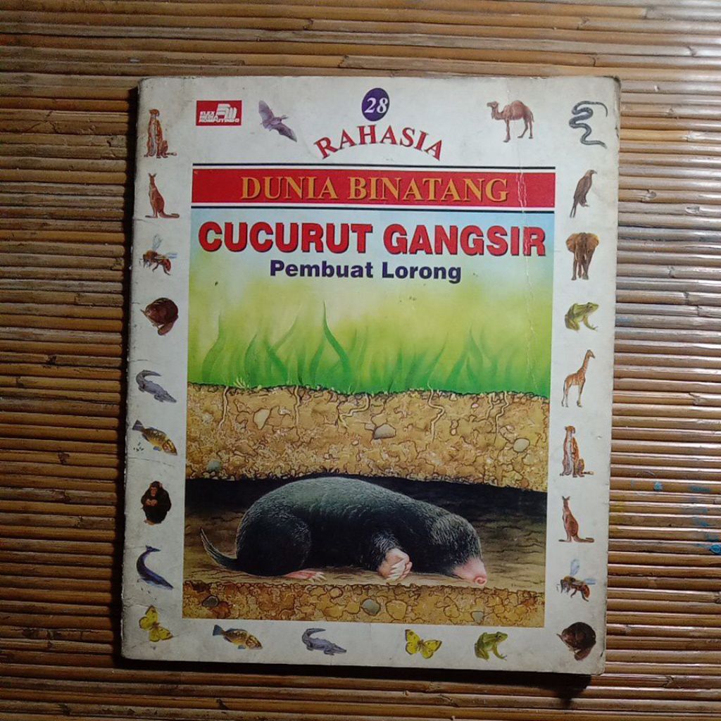 Buku Anak Seri Rahasia Dunia Binatang 28 - Cucurut Gangsir Pembuat Lorong