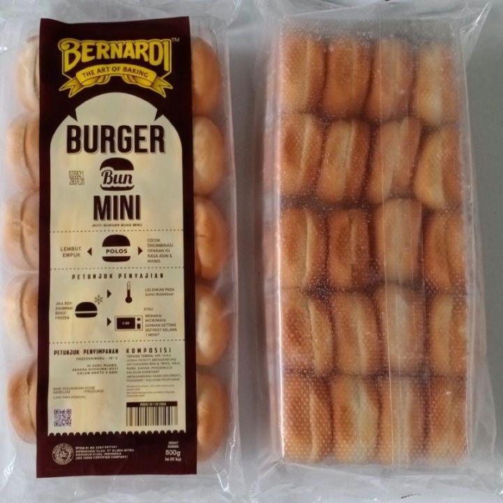 Bernardi Roti Burger Isi 20