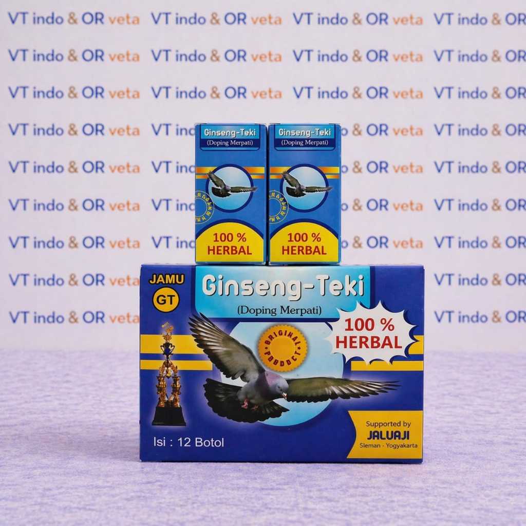 JAMU GINSENG TEKI MERPATI BALAP GIRING KERAS JALU AJI DOPING HERBAL BURUNG MERPATI