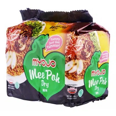 Myojo Instant Noodles - Mee Poh Dry 5 x 80g - READY STOCK