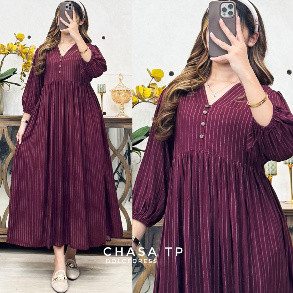 Daster Arab DOLCE CHASA TP Midi Dress Rayon