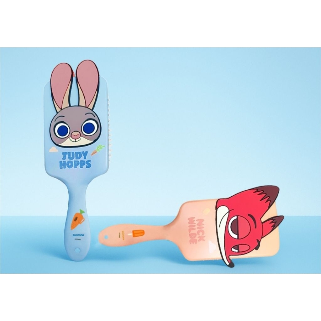 Cushion Massager Brush | Sisir Zootopia x Miniso