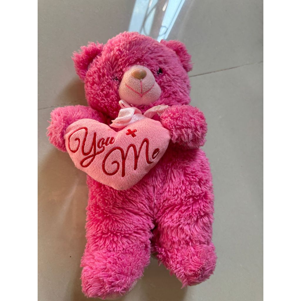 PL Boneka Bear Pink Love