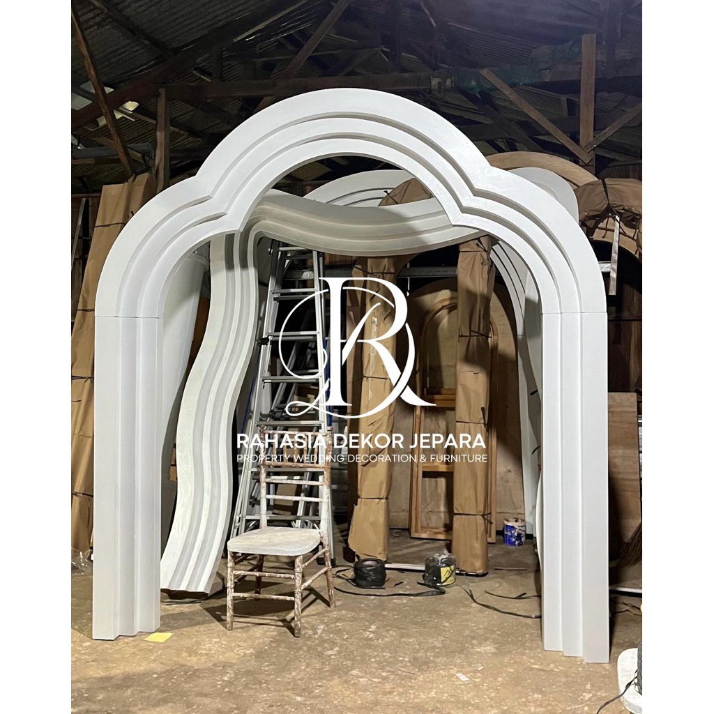 BACKDROP PELAMINAN, LORONG MASUK, GAPURA PELAMINAN, PINTU MASUK PELAMINAN