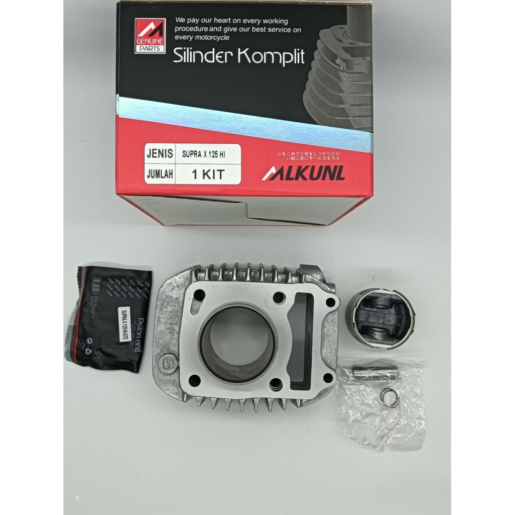 CYLINDER BLOK SEHER KOMPLT MLKUNI SUPRA X 125  HI FI 2014