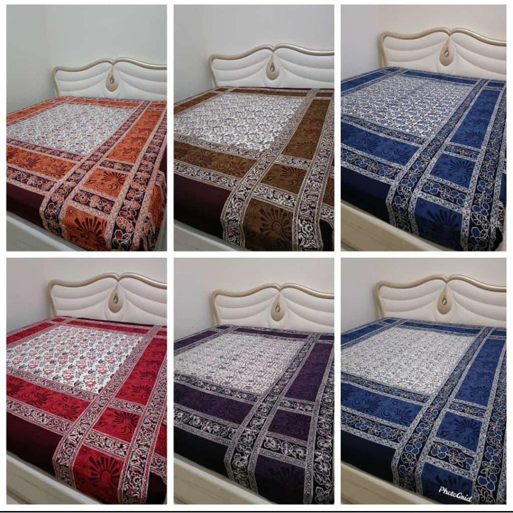 SPREI BATIK CAP MOTIF COCOHAN | SPREI BATIK HALUS| SPREI UKURAN 180x200x20 | KING SIZE SPESIAL PAKAI