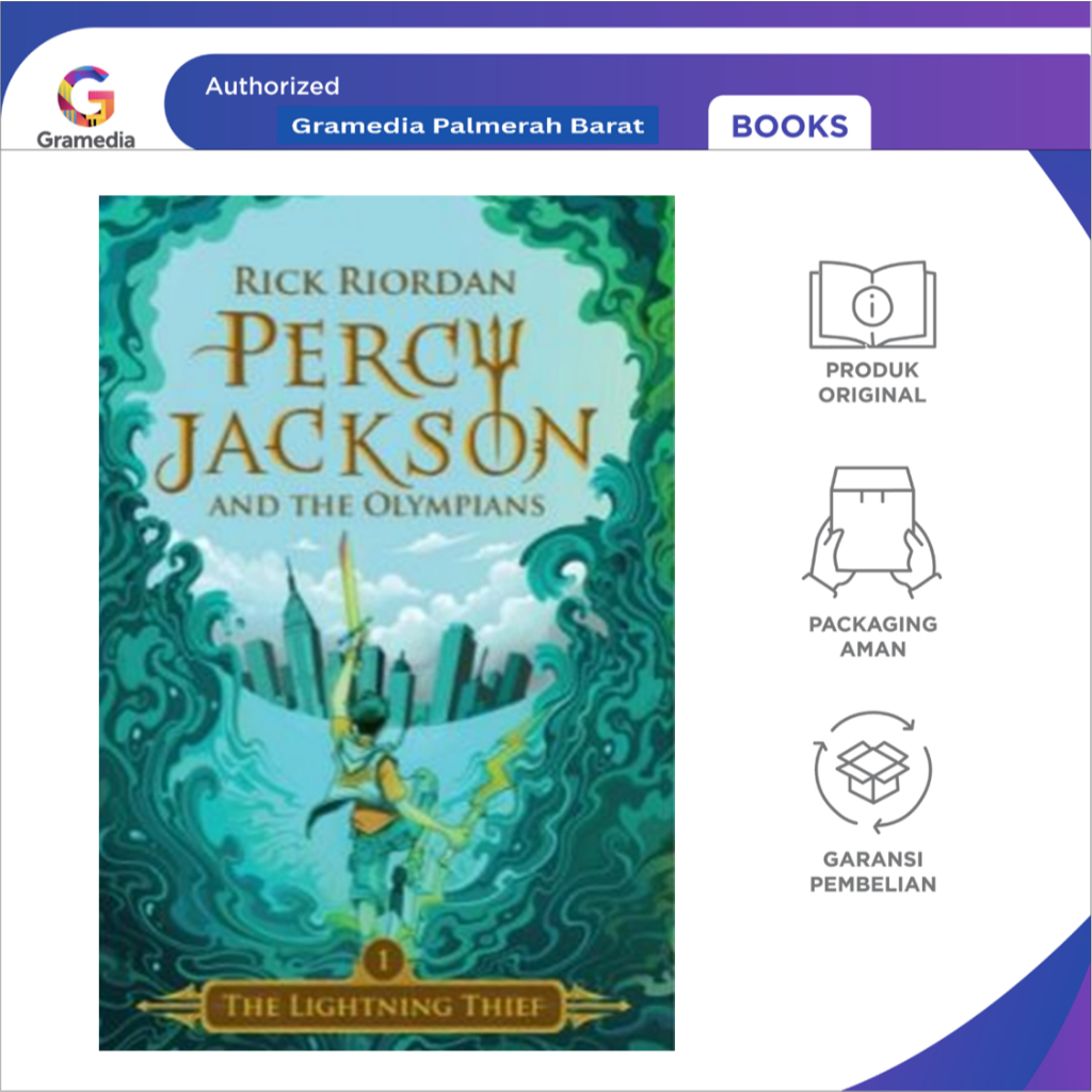 Percy Jackson #1 The Lightning Thief (Republish)