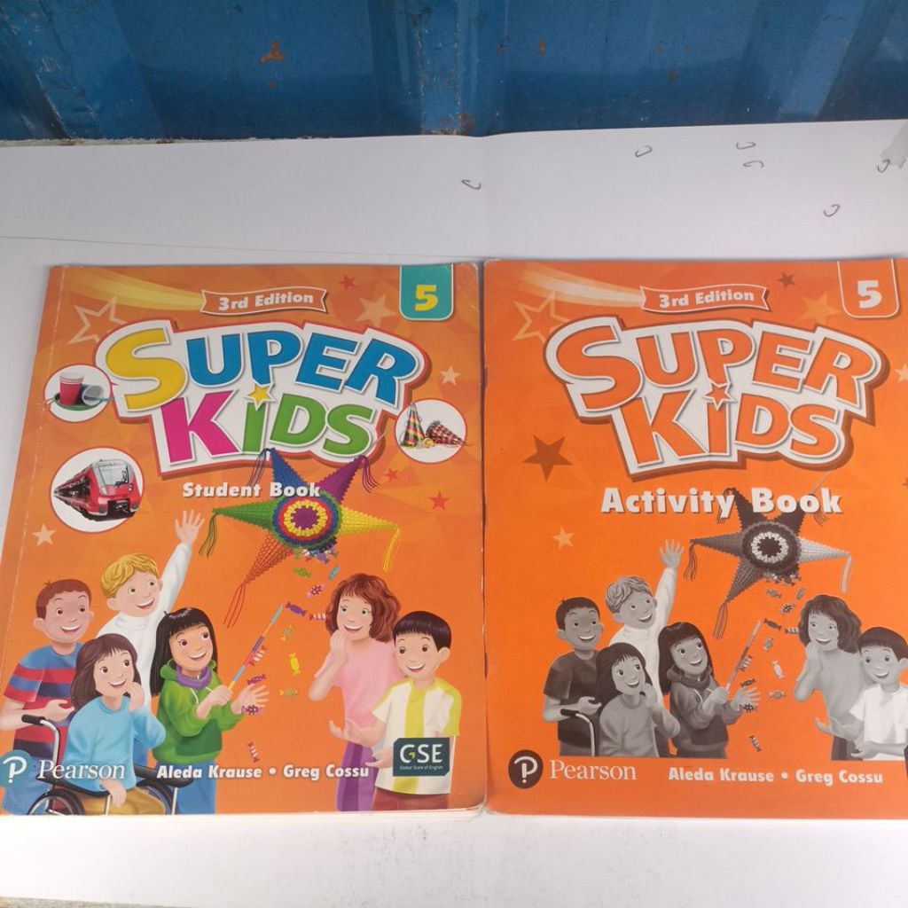 buku super kids 5 student book dan work book