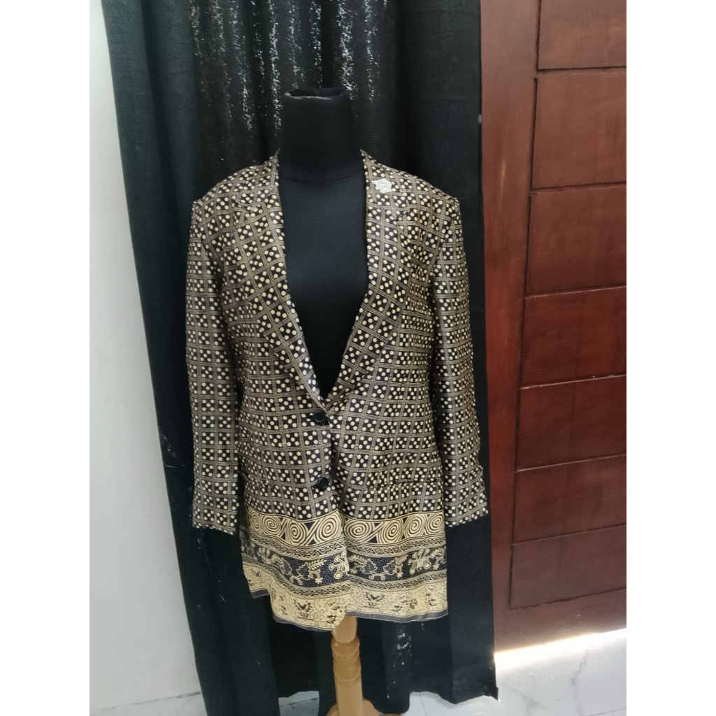 blazer batik/dress batik/gamis batik