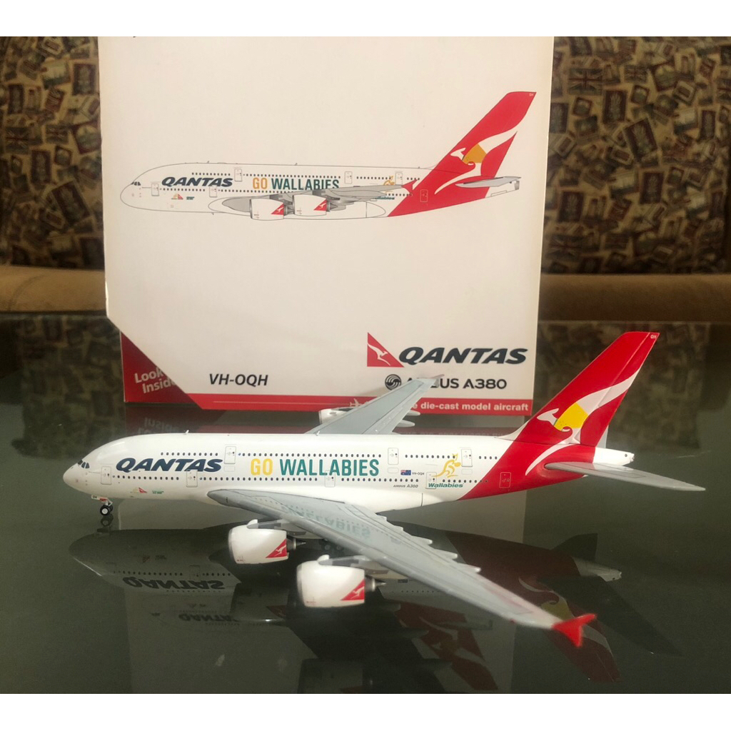 Qantas Airbus A380 By Gemini Jets 1:400