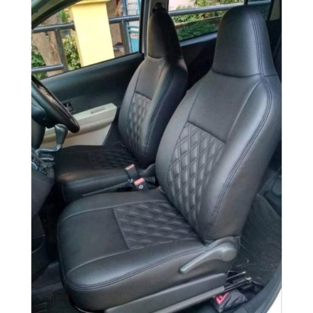 sarung/cover jok mobil calya sigra full seat 3 baris