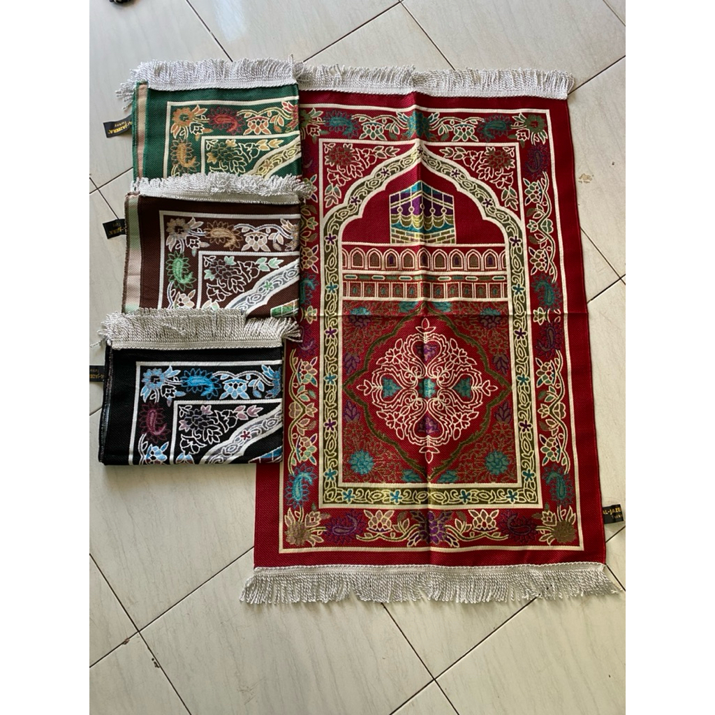 Sajadah turki tambang Al-jazeera kode 71 ukuran 105x 70cm