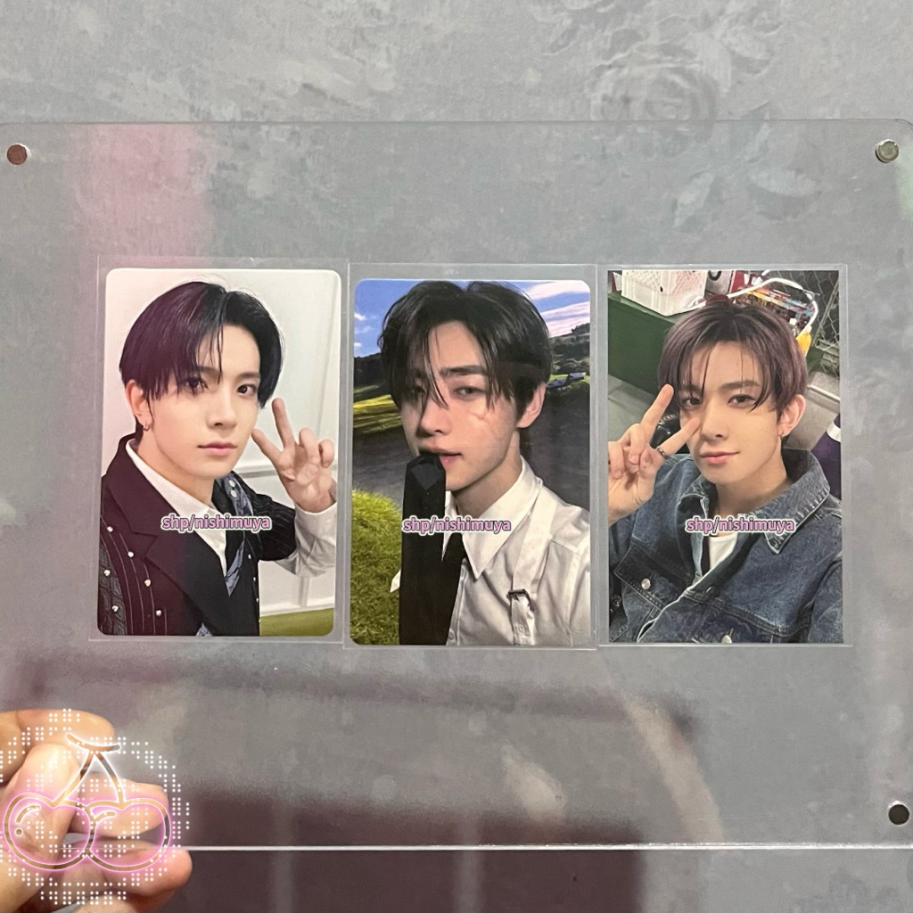 heeseung & sunghoon enhypen photocard official | sunghoon gitdas pc
