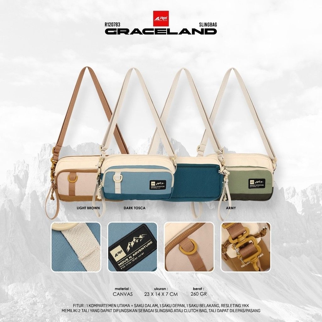 Tas Selempang Rei Graceland (ORI)
