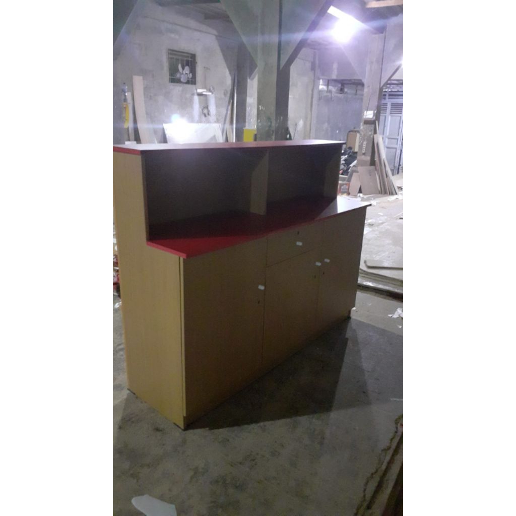 MEJA KASIR TOKO / MEJA KASIR LAUNDRY / MEJA KASIR KLINIK ELEGAN