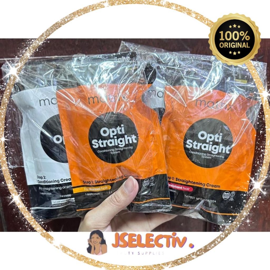 PACK ( 2x125ml ) - MATRIX OPTI STRAIGHT CONDITIONING STRAIGHTENING SYSTEM // JSELECTIV X JHON KOSMET