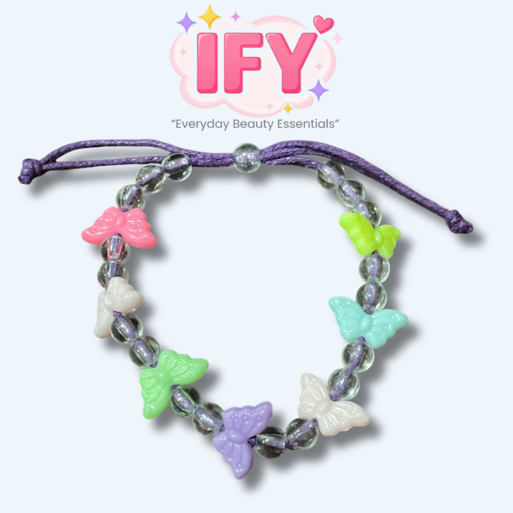 Aksesoris Fashion Gelang Tangan Serut Pria & Wanita Gelang Tali Manik Manik Couple Hand Made