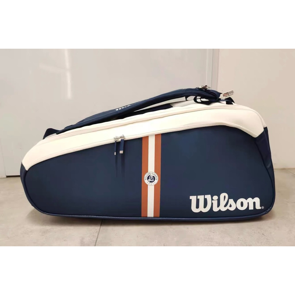 Tas Wilson RG tennis racket bag 9PK wilson bag tennis bag tas tenis wilson Original tas wilson rolan