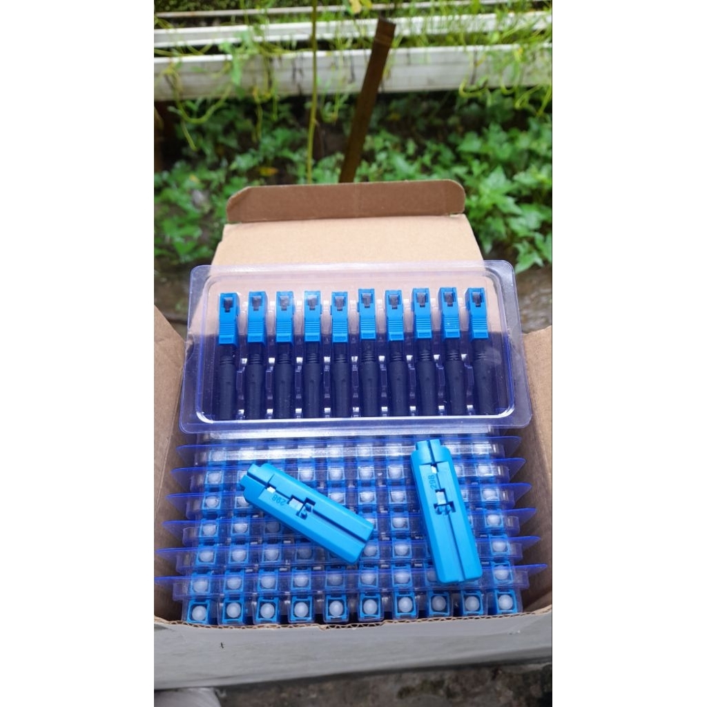 Fast Connector SC UPC Non Buaya/ Fiber Optik FTTH Fast Connector Fiber optic 10pcs