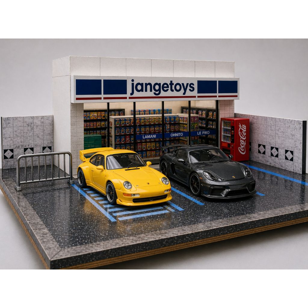 Hot Wheels Premium Porsche 993 GT2 & 718 Cayman GT4 Car Culture 2 Pack Diecast 1:64 Original