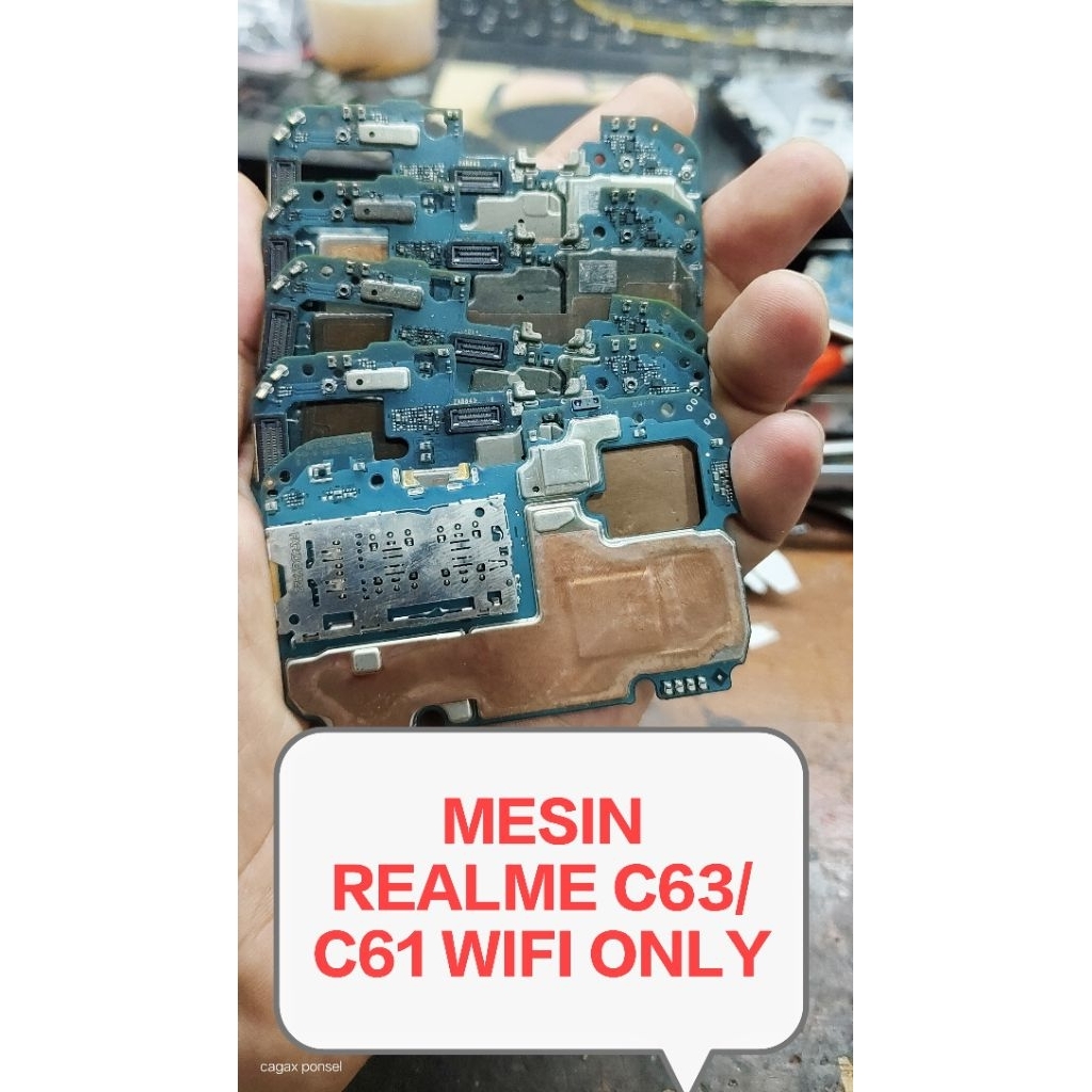 mesin realme c63/c61 wifi only minus imei