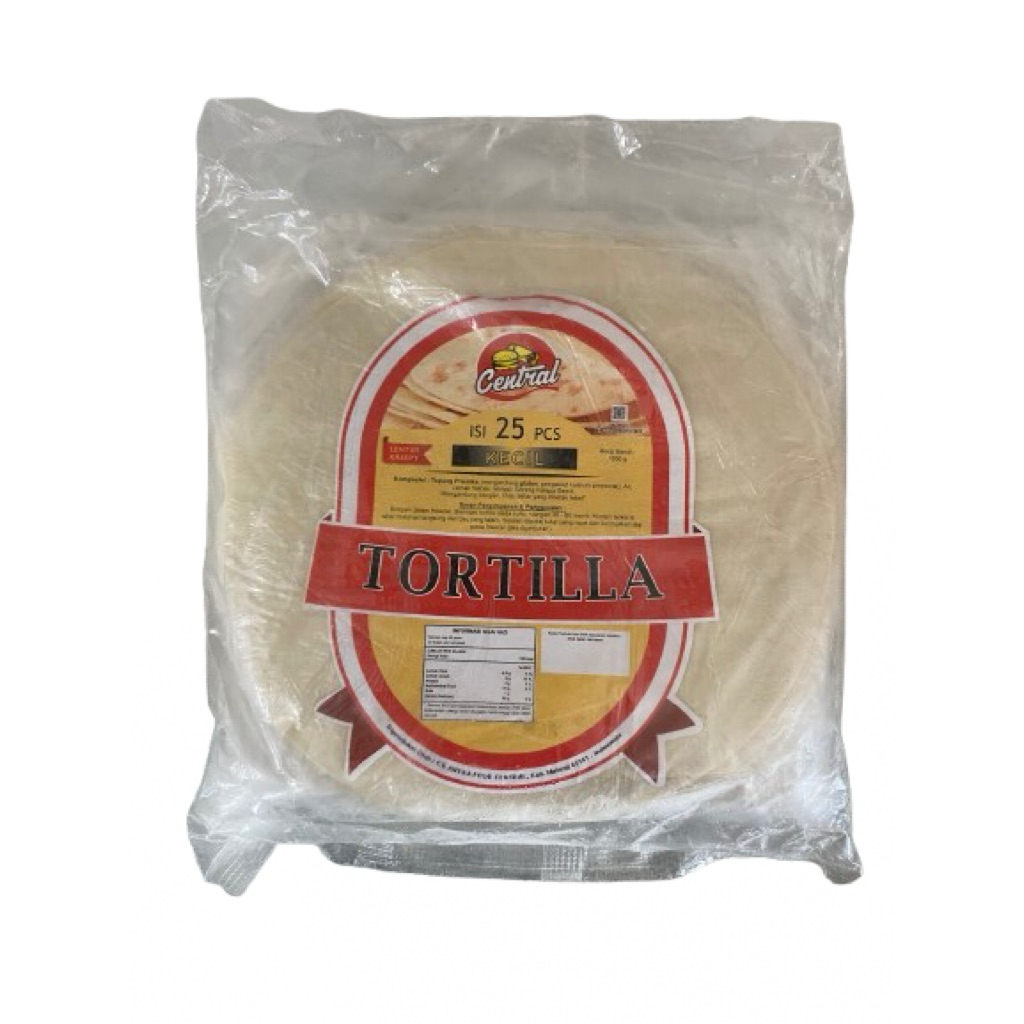 Tortilla Central Kulit Kebab Kecil 19cm