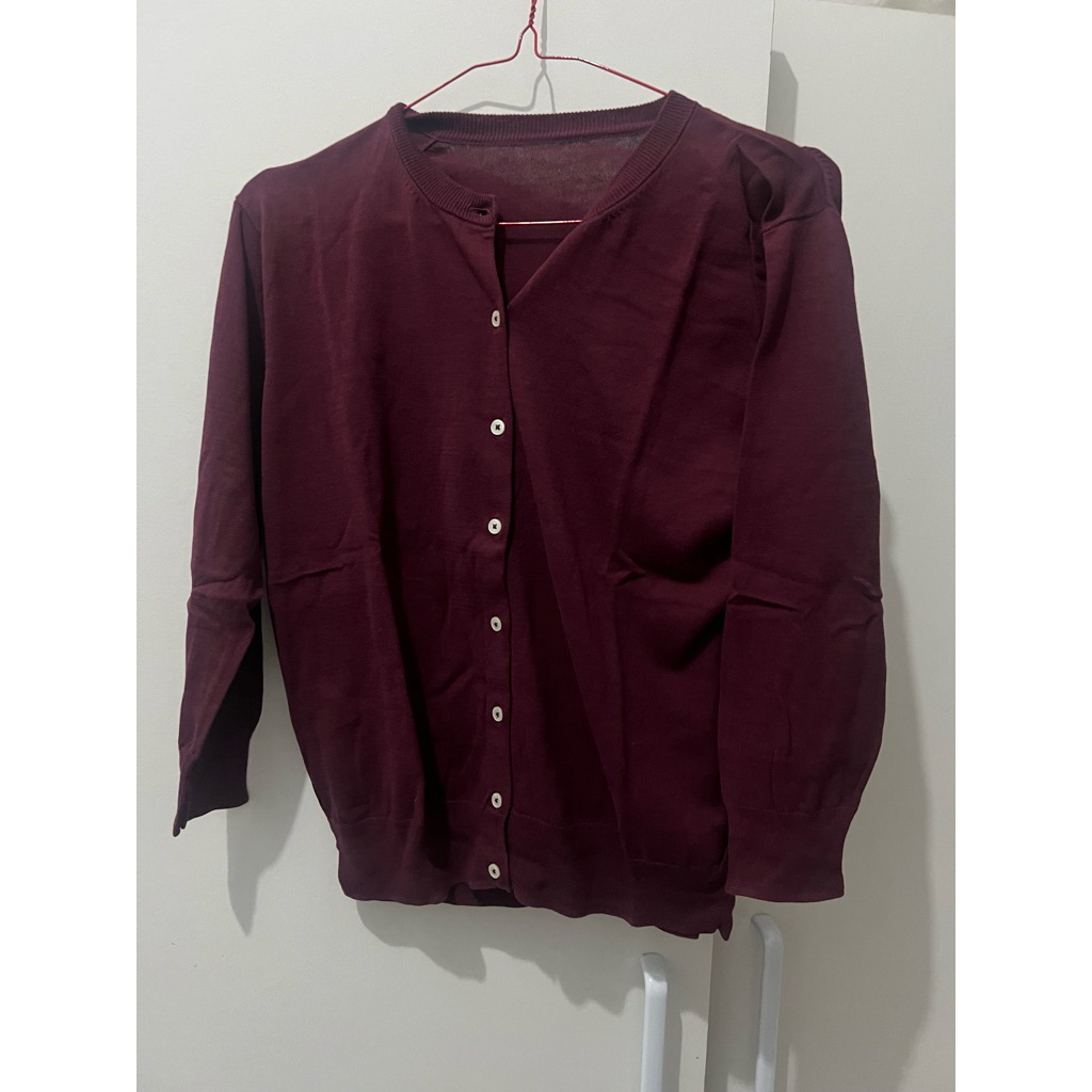 cardigan muji preloved