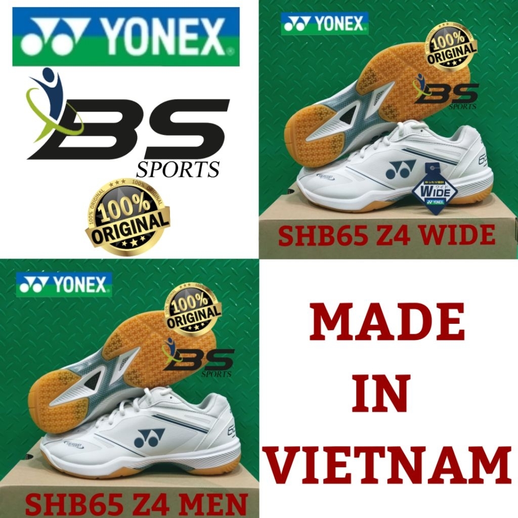 SEPATU BADMINTON YONEX POWER CUSHION SHB65Z4WEX WIDE SHB65Z4MEX MEN SHB65 Z4 WIDE SHB65 Z4 MEN ORIGI